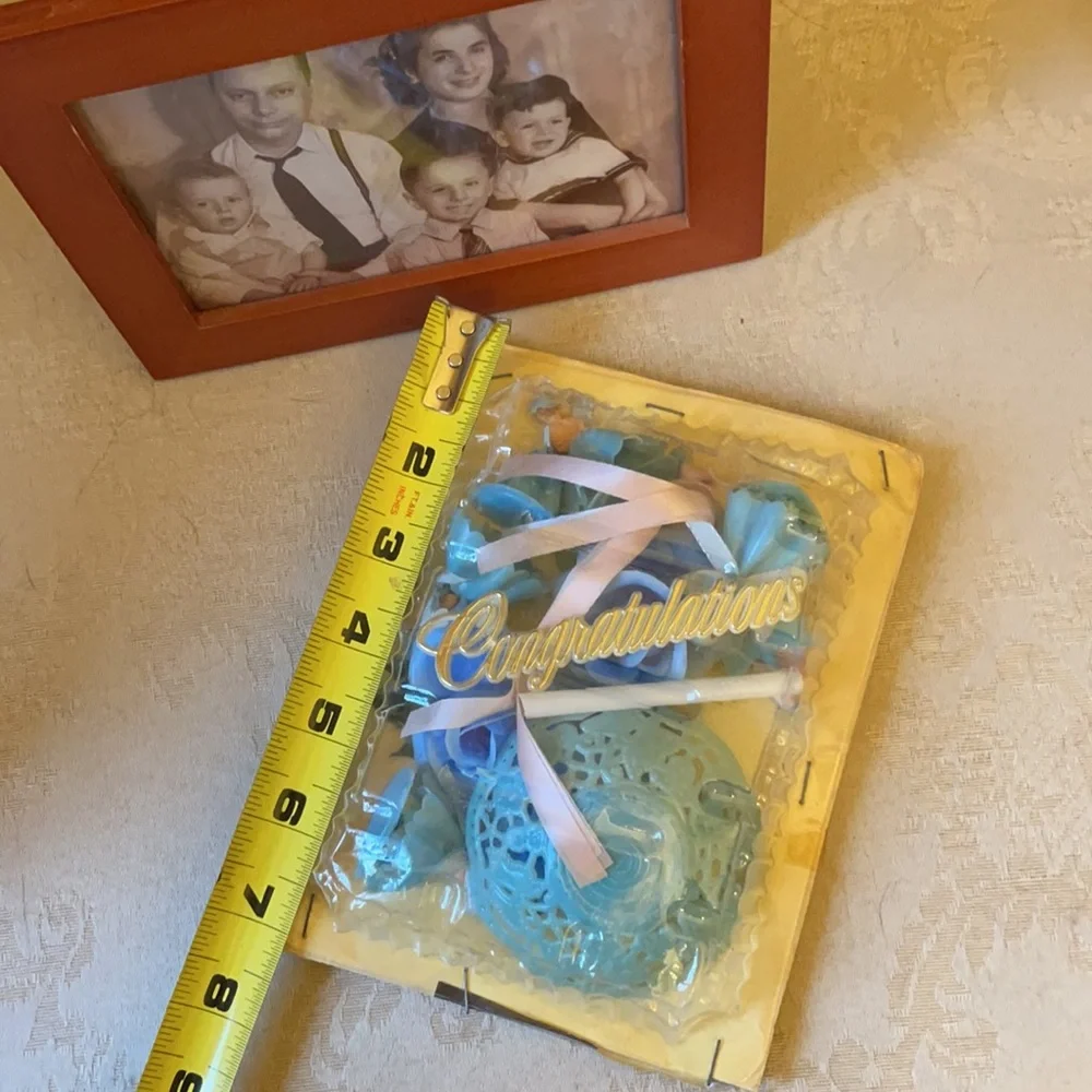 Vintage Particake Decor cake decorations circa ‘60